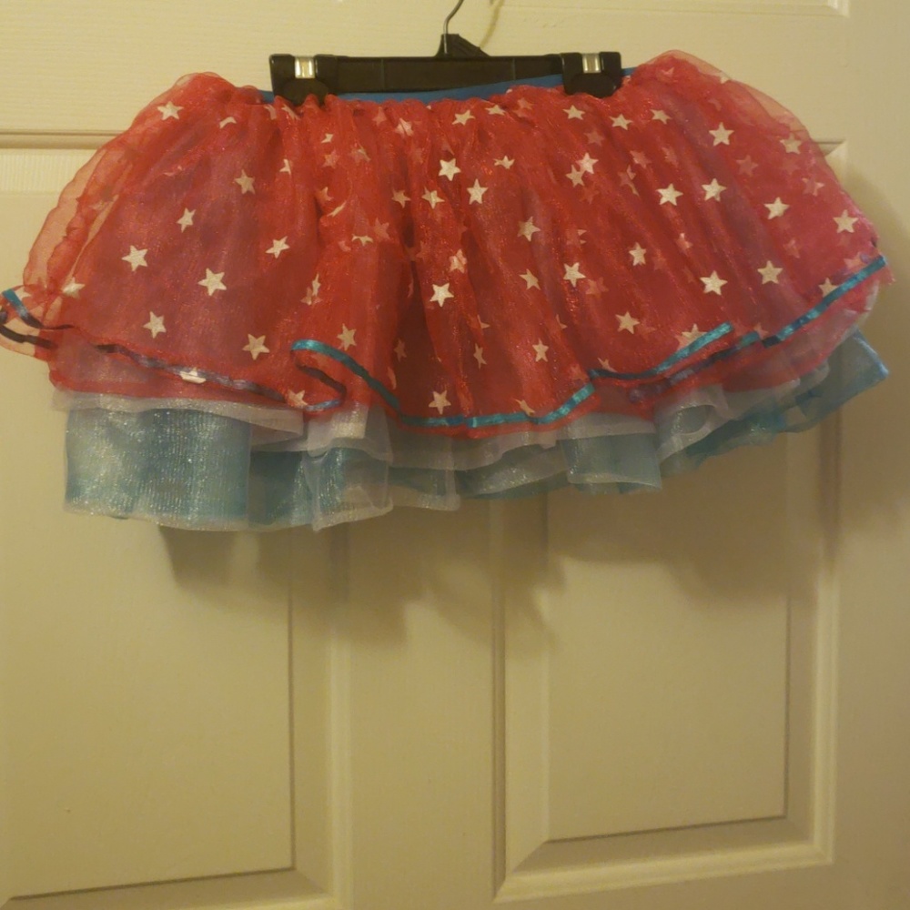 Woman's Captain America tutu